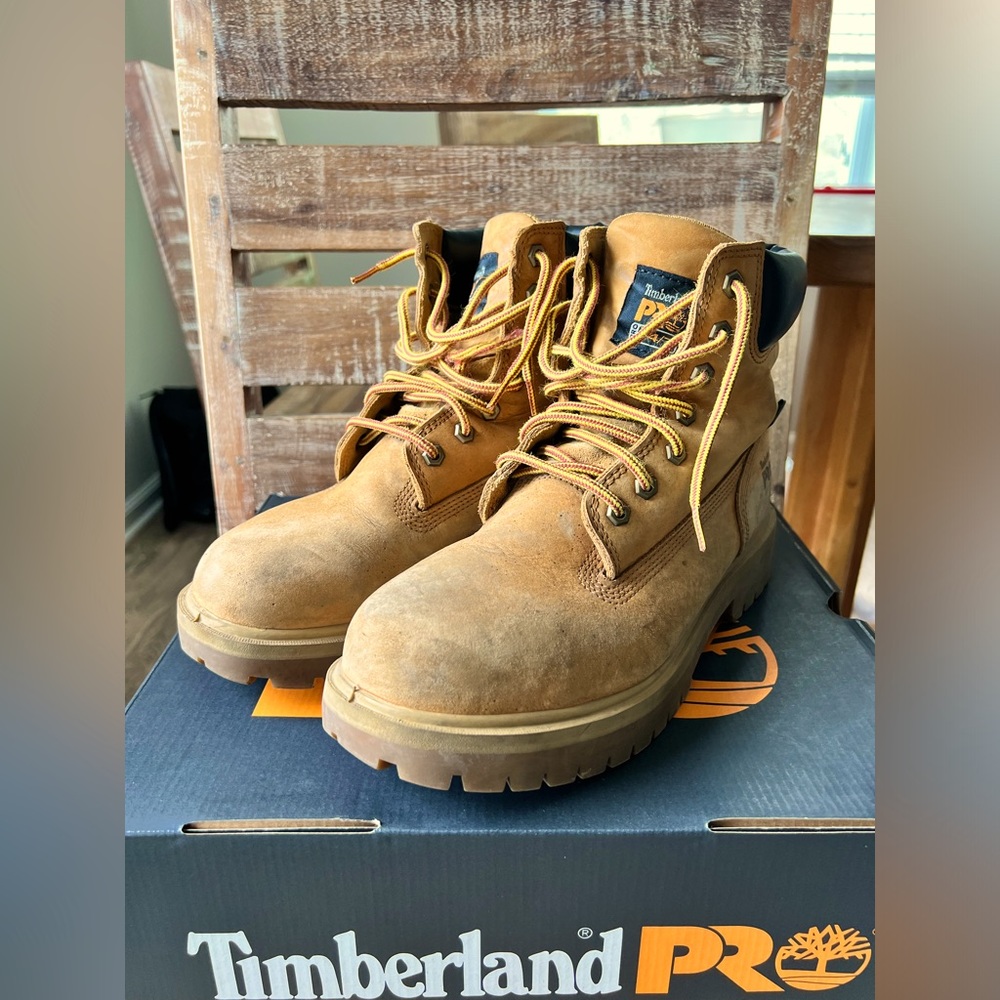 Timberland Pro Steel Toe Work Boots size 9.5 Men’s
